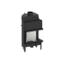 КАМИННАЯ ТОПКА С ВОДЯНЫМ КОНТУРОМ HITZE ALBERO AQUASYSTEM ALAQS68X43.R